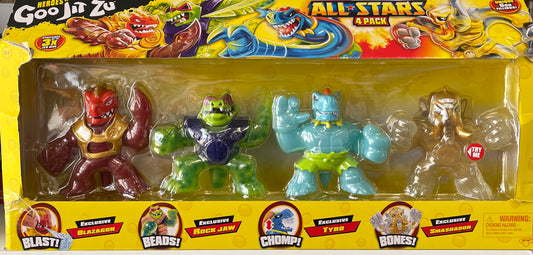 Hero’s of Goo Jit Zu All Stars 4 pack