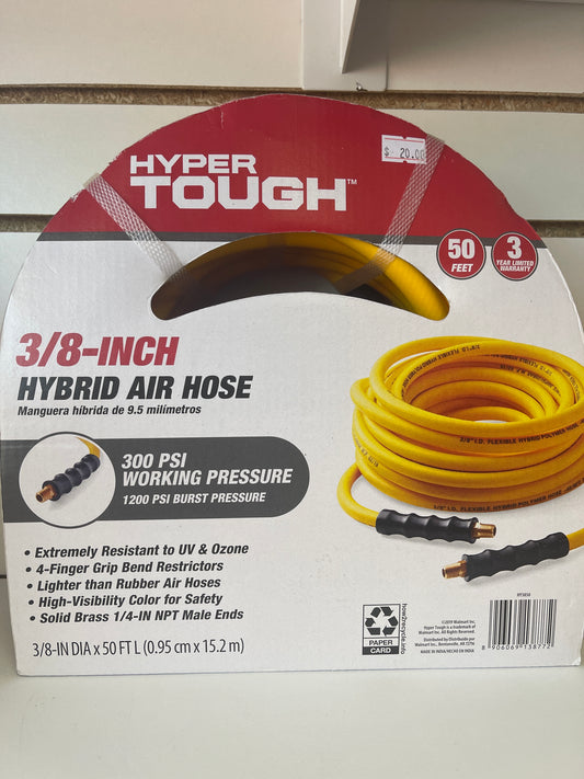 Hyper Tough 3/8 inch hybrid air hose