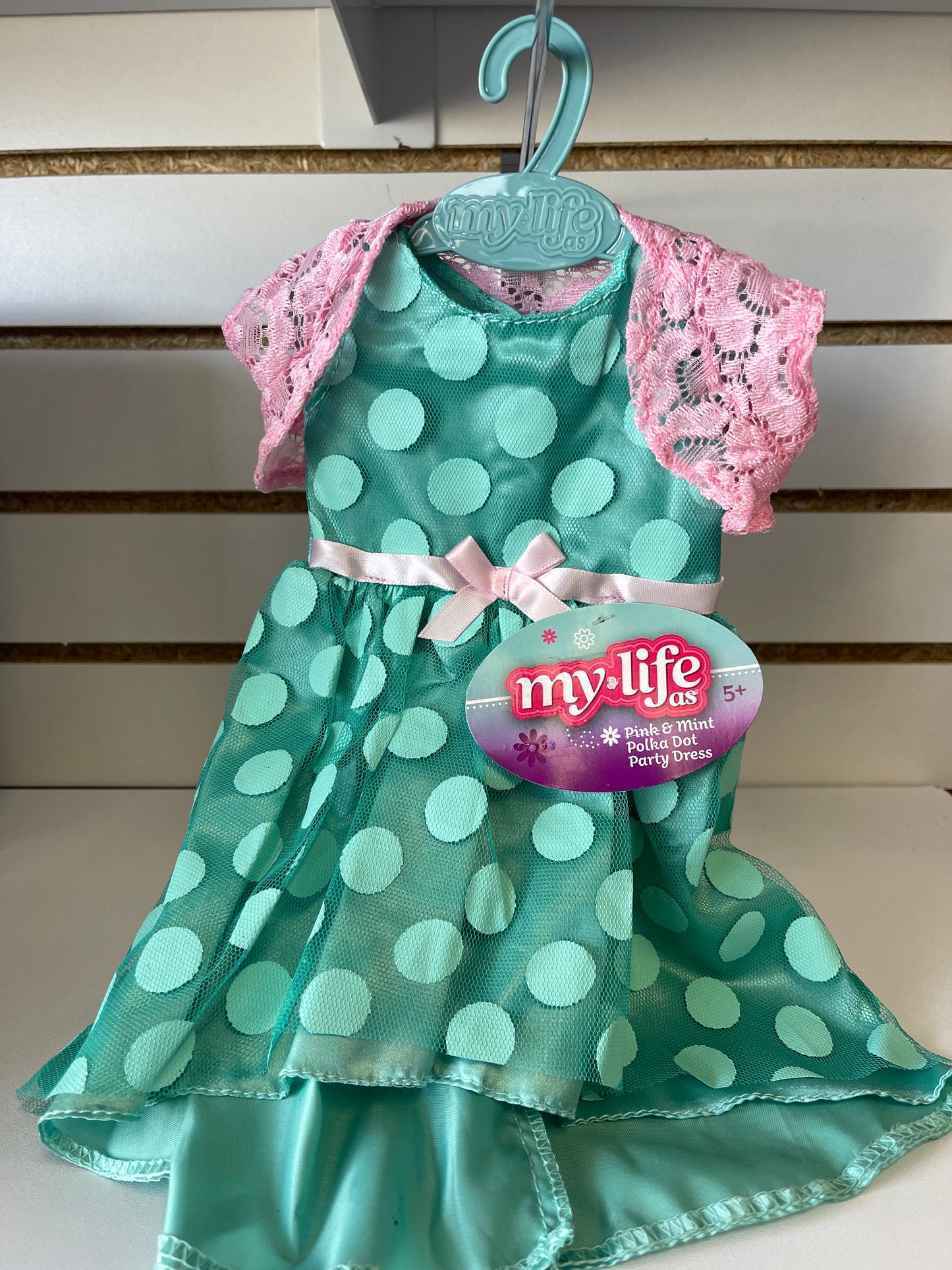 My life as pink and mint dress