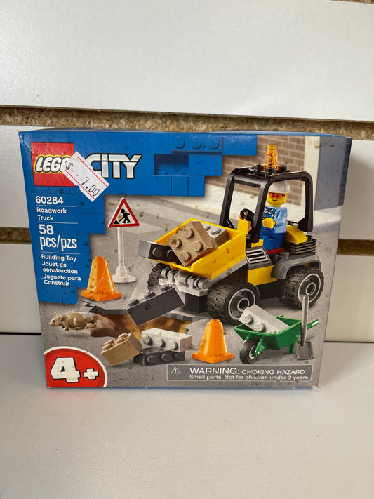 Lego City Roadwork Truck 60284