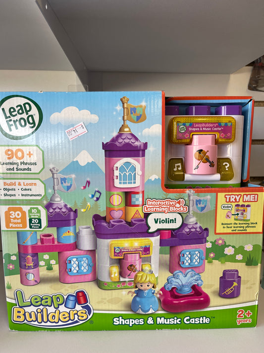 Leap Frog Leap Builders Shapes and Music Castle