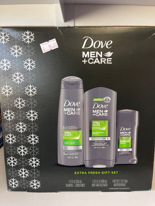 Dove men care gift set