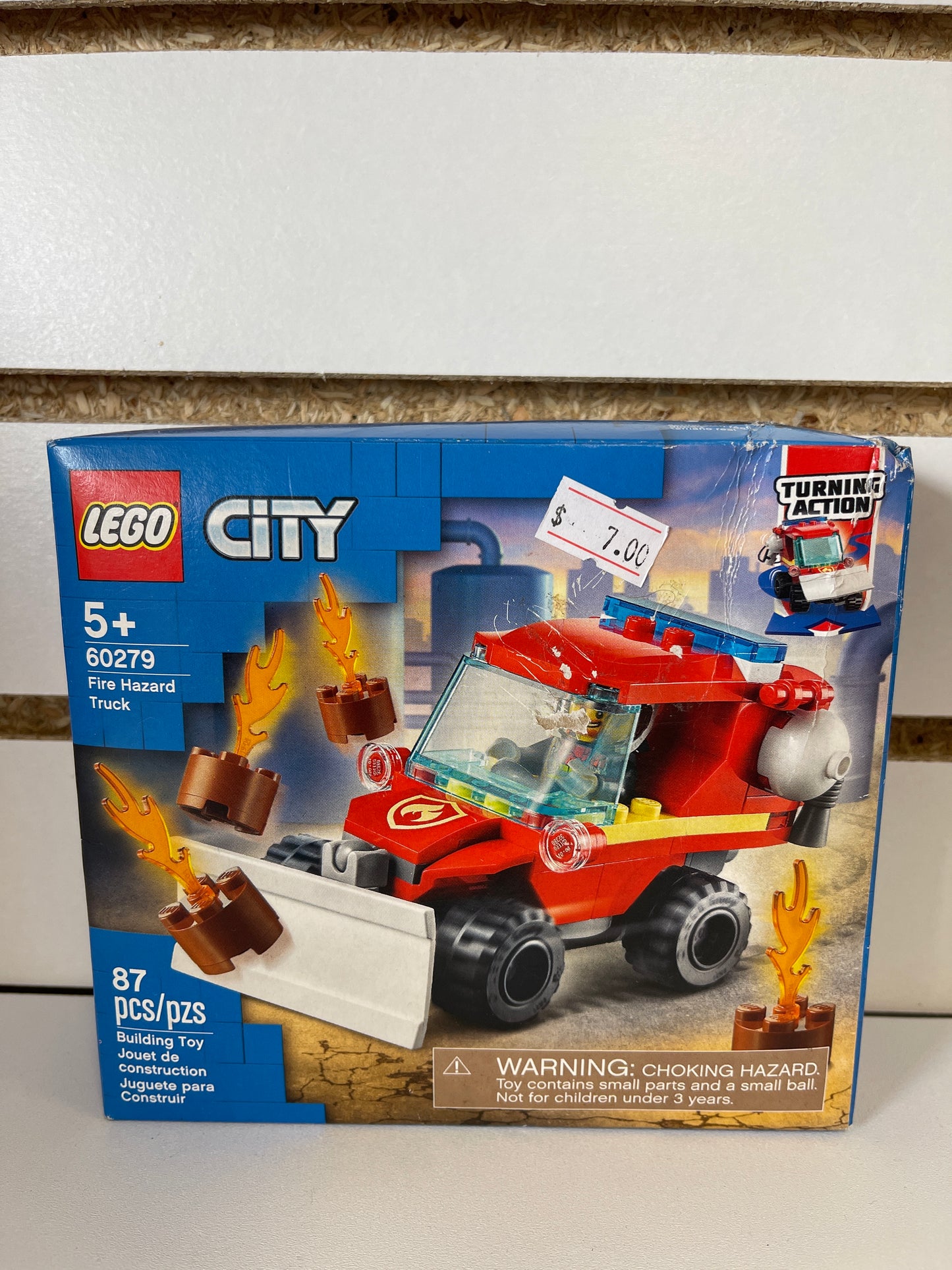 Lego City fire Hazard Truck 60279