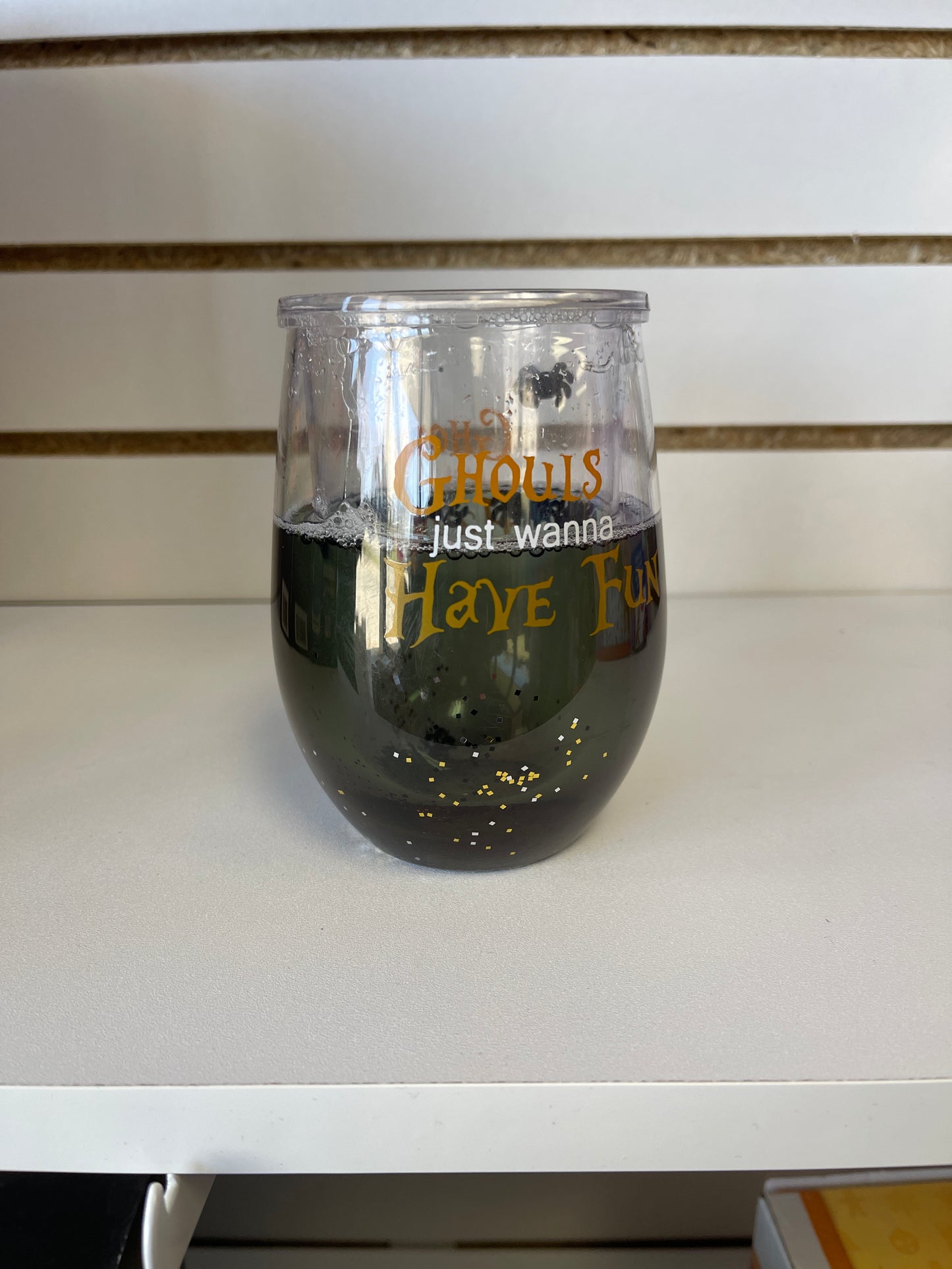 Ghouls wine tumbler