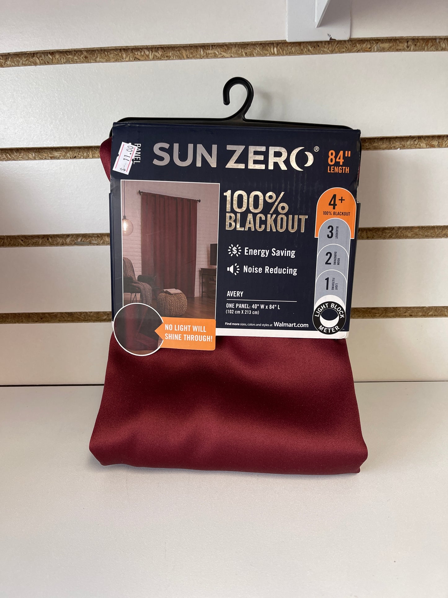 Sun Zero 100% blackout One Panel Wine