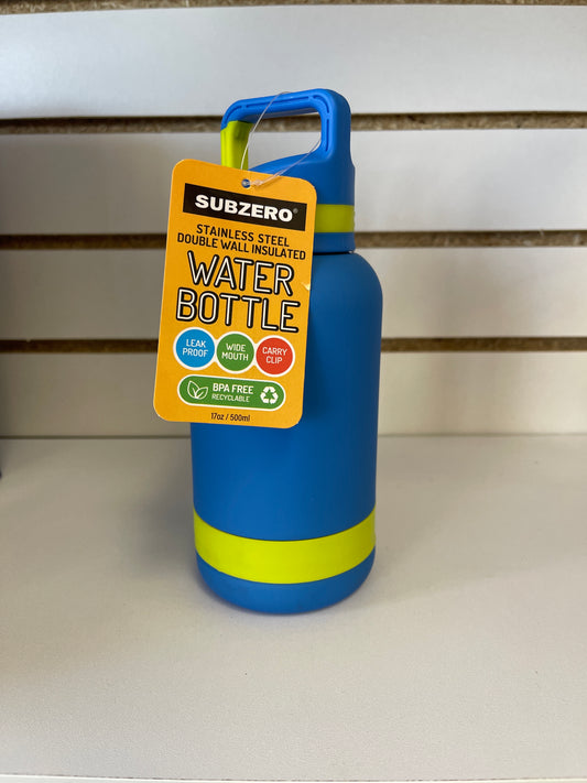 Subzero water bottle Blue